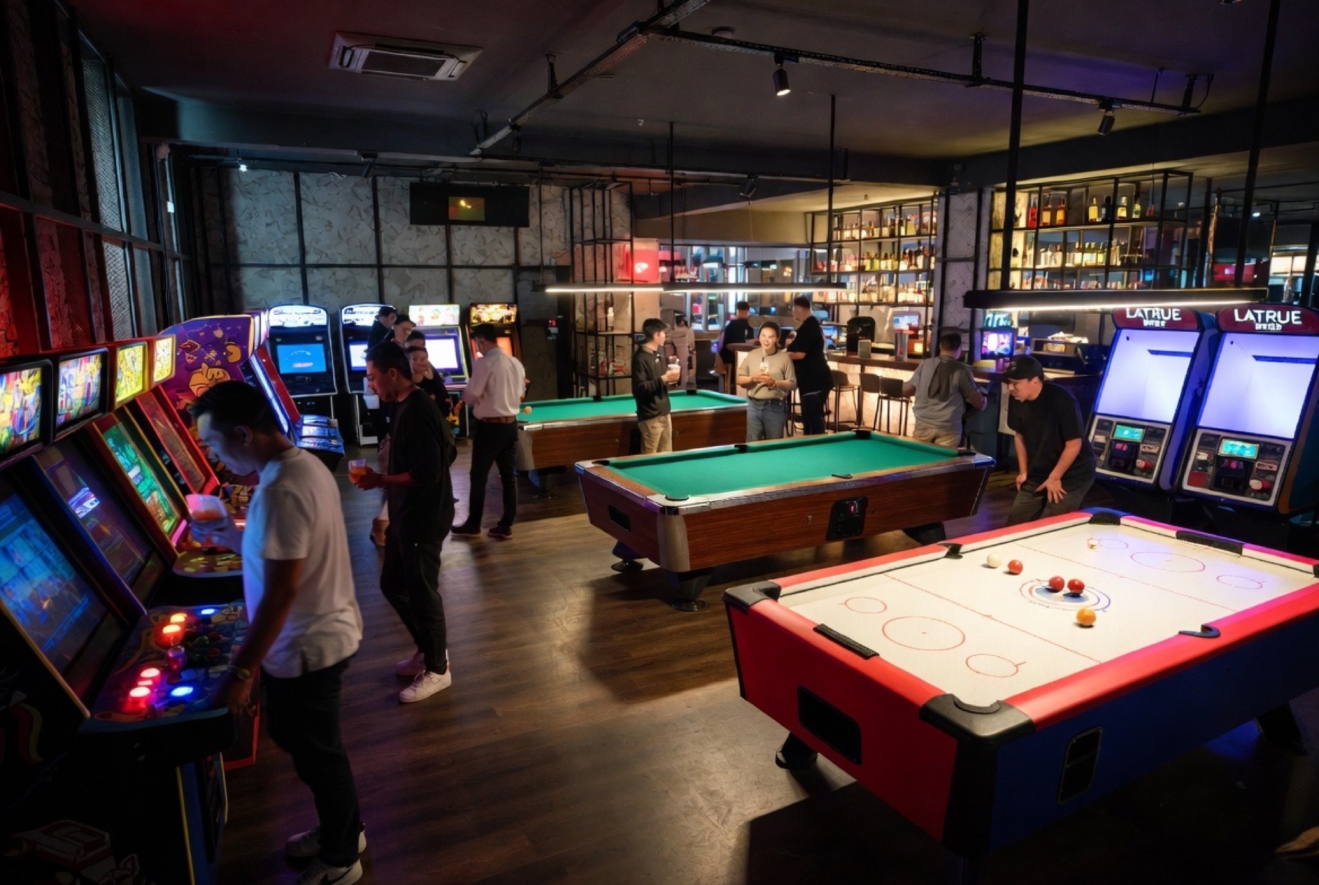 latrubrew Arcade & Games Atmosphere